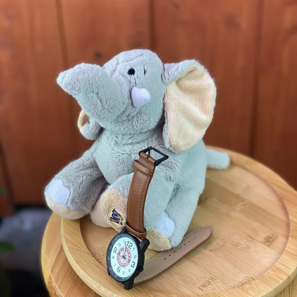 COPY - Alabama Crimson Tide watch NWOT combination with elephant plush toy